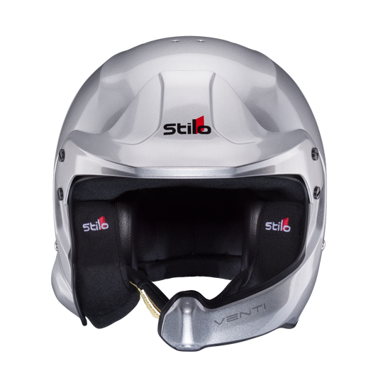 Stilo WRC Venti Composite Rally Helmet - Silver