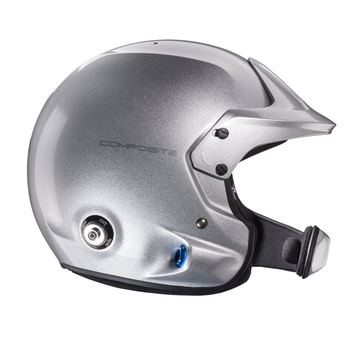 Stilo WRC Venti Composite Rally Helmet - Silver