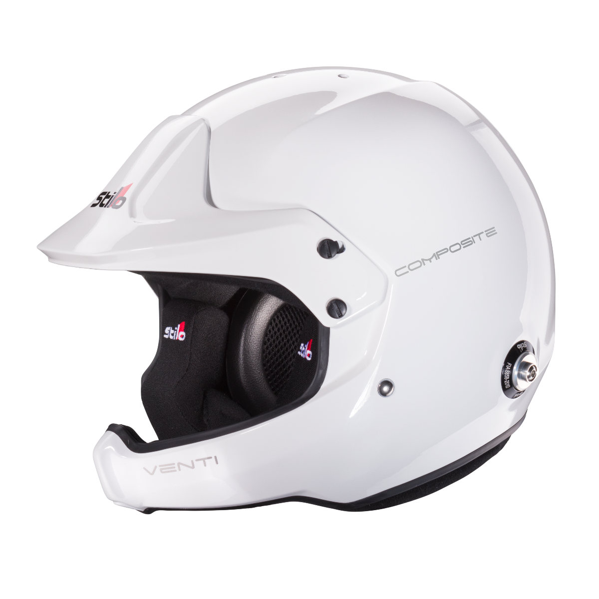 Stilo WRC Venti Composite Rally Helmet - White