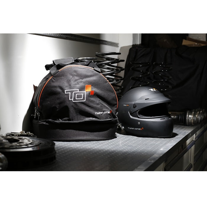 Turn One Helmet and HANS Bag